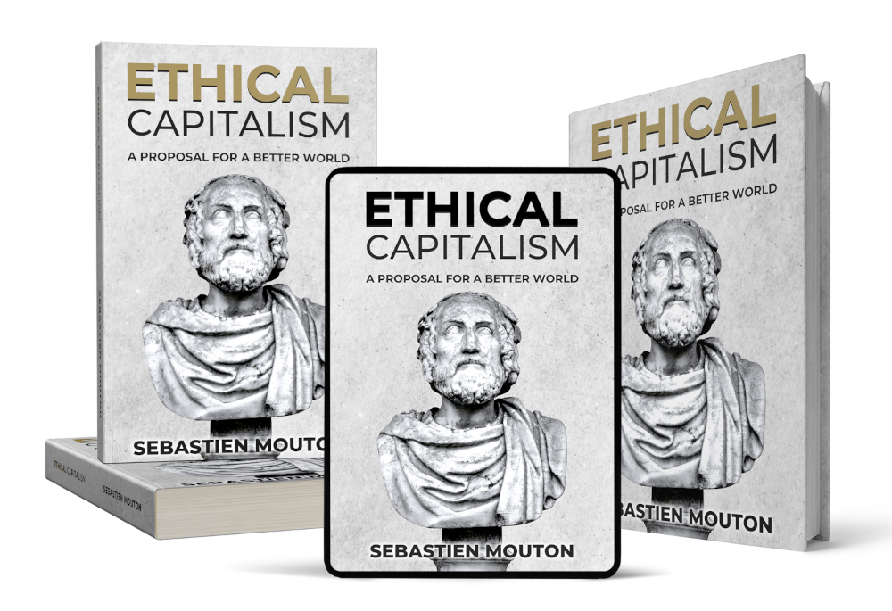 3D covers of the book Ethical Capitalism